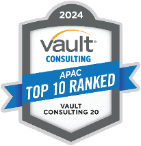 Vault Top 10 Consulting Firms Asia-Pacific 2024