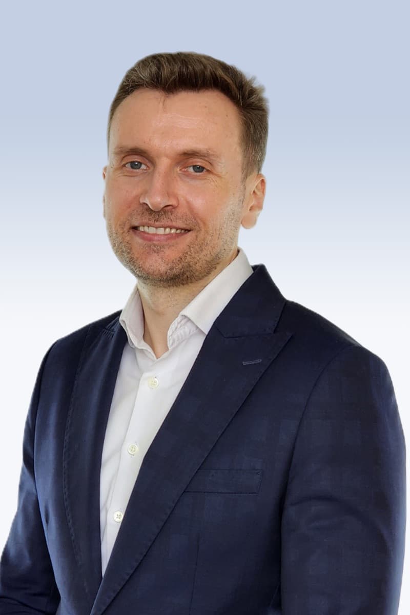 Portrait of Krzysztof Tokarz.